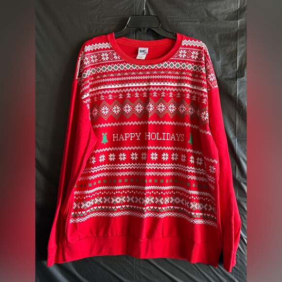 EXC Extreme Concepts Other - NWT EXC Extreme Concepts Men’s Ugly Sweater Red Size XXL
